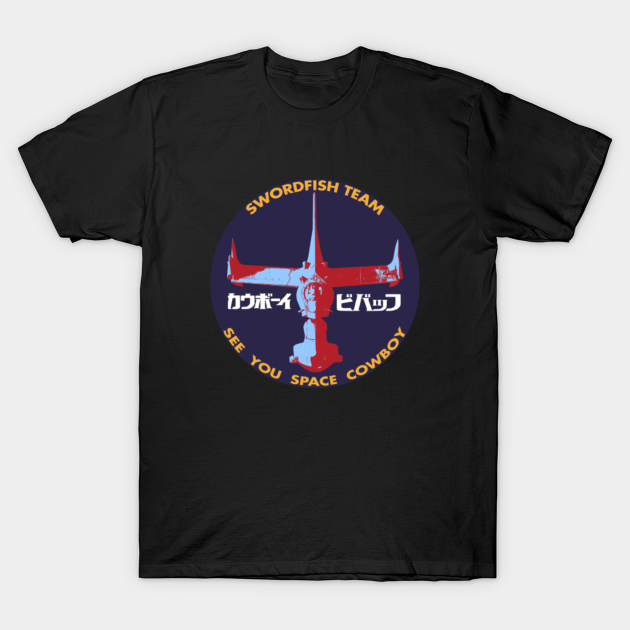 Swordfish Team Logo Cowboy Bebop TShirt TeePublic